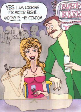 Some people really practise safe sex!